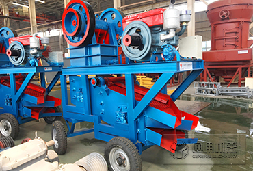 烏干達客戶玄武巖破碎生產線