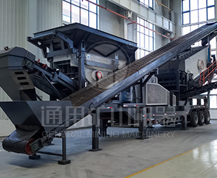 輪胎式移動顎式破碎站價格