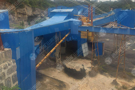 砂石生產線出塵設施