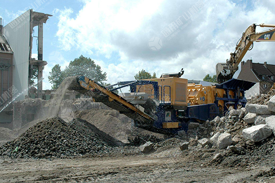 建筑垃圾破碎生產線 建筑垃圾破碎生產線